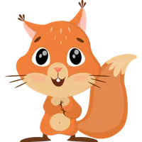 Cute Squirrel Stickers - WASti icon