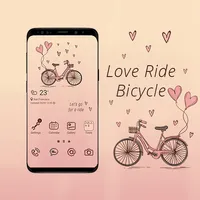 Love Ride Bicycle Theme icon