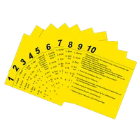 Abfahrtkontrolle Karten 1-10 icon