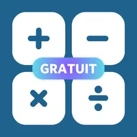 Calculatrice touches géantes icon