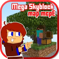 Mega Skyblock Survival Map for icon