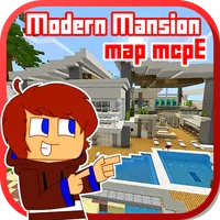 Modern Mansion Map for MCPE icon