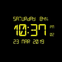 LED Digital Clock Lwp icon