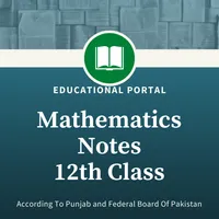 Mathematics Notes For 12th Cla icon
