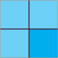 Test your eyes. Color Blind icon