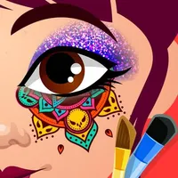 Eye Art & Paint Color Fill - S icon