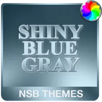 Shiny Blue Gray for Xperia icon