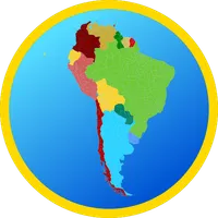 South America Map icon