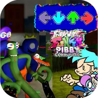 FNF Rainbow Friend Pibby Mod icon