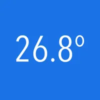 Weather temperature in Status  icon