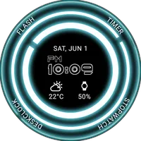 Glowing ElecTRONic Watch Face icon