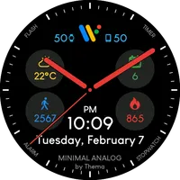 Minimal Analog Watch Face icon