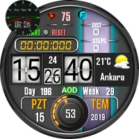FS 133 Digital Watch Face For  icon