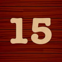 Wooden 15 Puzzle ! Number Slid icon