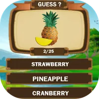 Quiz keyword game icon