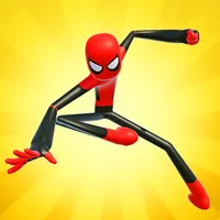 Spider Hero Stickman Rope Gang icon