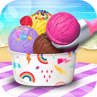 Ice cream games for kids icon