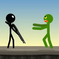 Stickman and Shotgun icon