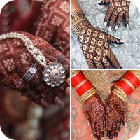 Mehndi design photo icon