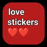 cute love stickers icon