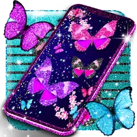 Glitter butterfly wallpapers icon