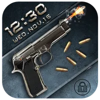 Cool Gun Shooting Lock Screen icon