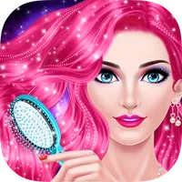 Hair Nail Salon Fashion Games icon