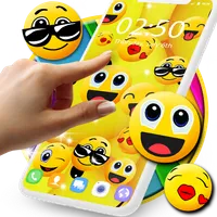 Emoji live wallpaper icon