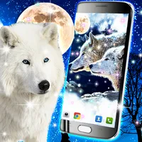 Wolf live wallpaper icon