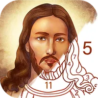 Bible Coloring Paint By Number icon