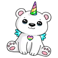How to draw cute unicorns inst icon