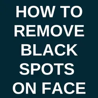 How to Remove Black Spots on F icon