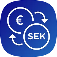 Euro Swedish krona converter / icon