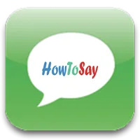 How To Say icon
