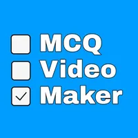 MCQ video maker - Make Video W icon