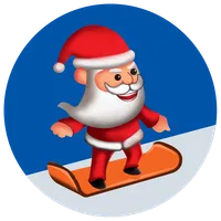 Santa Skater Jump icon