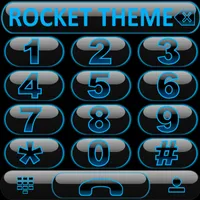 Theme Glow Holo Rocketdial icon