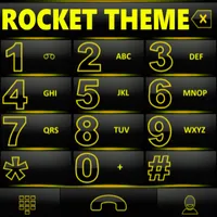 Theme RocketDial Spectra Yello icon