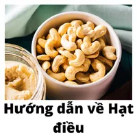 Hướng dẫn về hạt điều icon