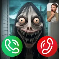 Scary Momo horror Call Prank icon