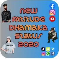 New Attitude Dhamaka Status &  icon