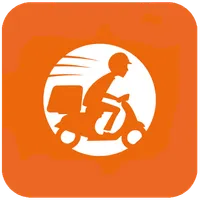 Italian Fast Delivery Rider icon