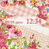 和風ガーリー壁紙きせかえ　Girly Japanesque icon