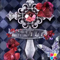 ゴシック壁紙きせかえ　Gothic Cross icon