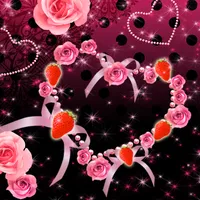 Decor strawberries Wallpaper icon