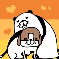 Panda and Dog: Always Dog Cute icon