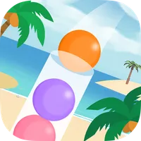 Sort puzzle on the beach icon