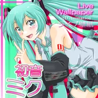 Miku 2D Anime LiveWallpaper icon