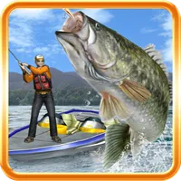 Bass Fishing 3D on the Boat icon