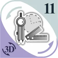 Геометрия. 11 класс. 3D icon